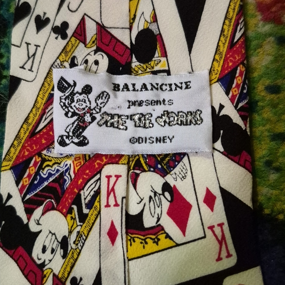Playing Card Pattern Tie - Picture 7 of 8